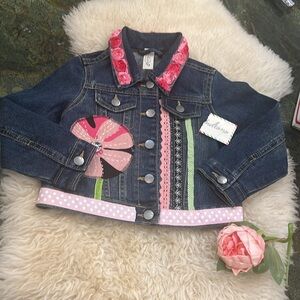 Girls Denim Jacket 🌸🪸🌹💐🌺